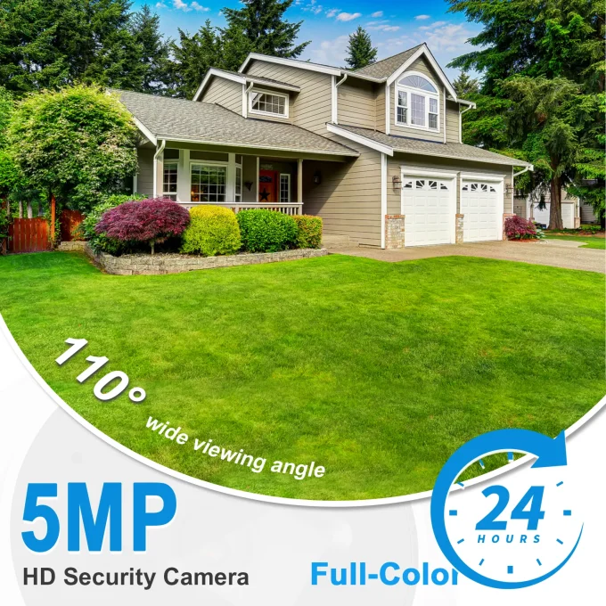 5MP Security Audio PoE Dome Camera Color Night Vision MN519 - Image 3
