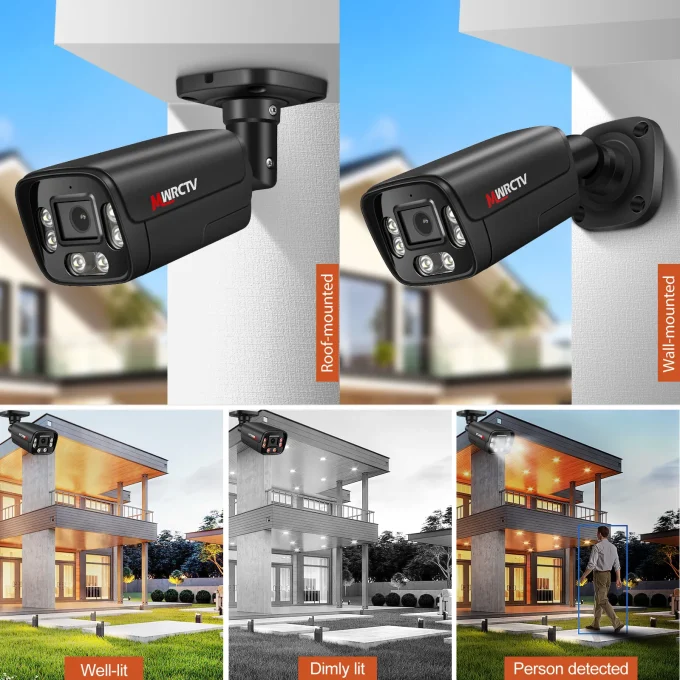 4K HD IP PoE Bullet Camera With SD Slot-MN852-PS - Image 8