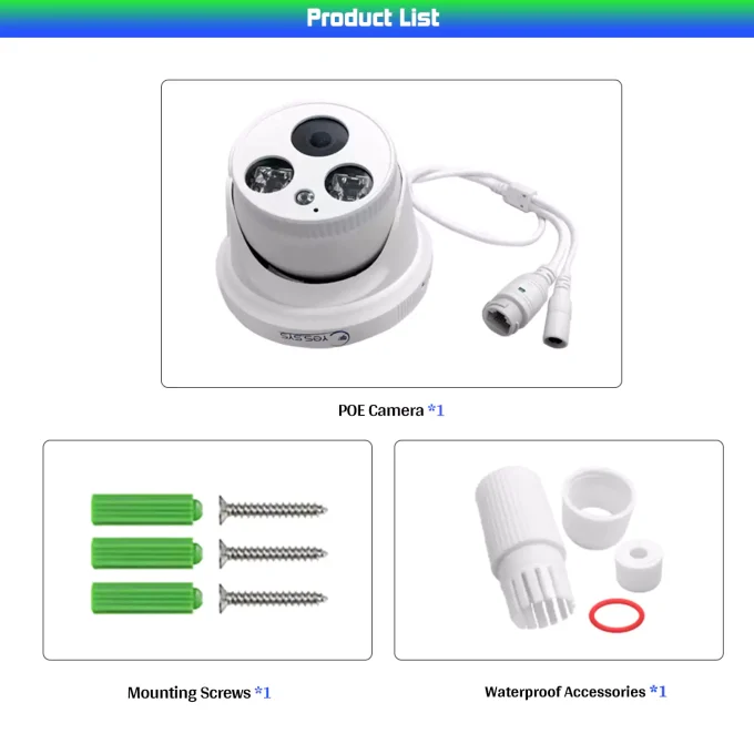 Eyes.sys 8MP POE Dome Security Camera-22123 - Image 6