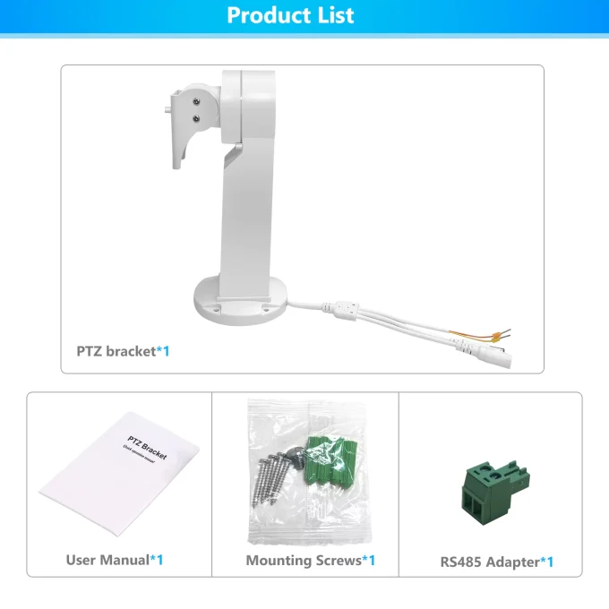 Security Camera PTZ RS485 Bracket-22150 - Image 6