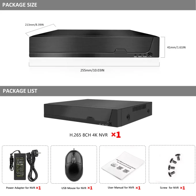 Eyes.sys 4K 8CH NVR Network Video Recorder-22187 - Image 6