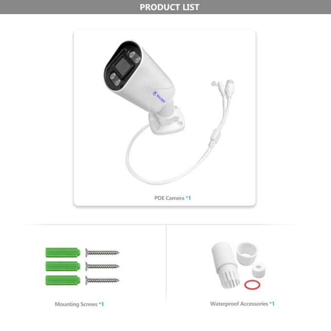 Eyes.sys 8MP/4MP Wide Angle Lens POE Camera-22229 - Image 7