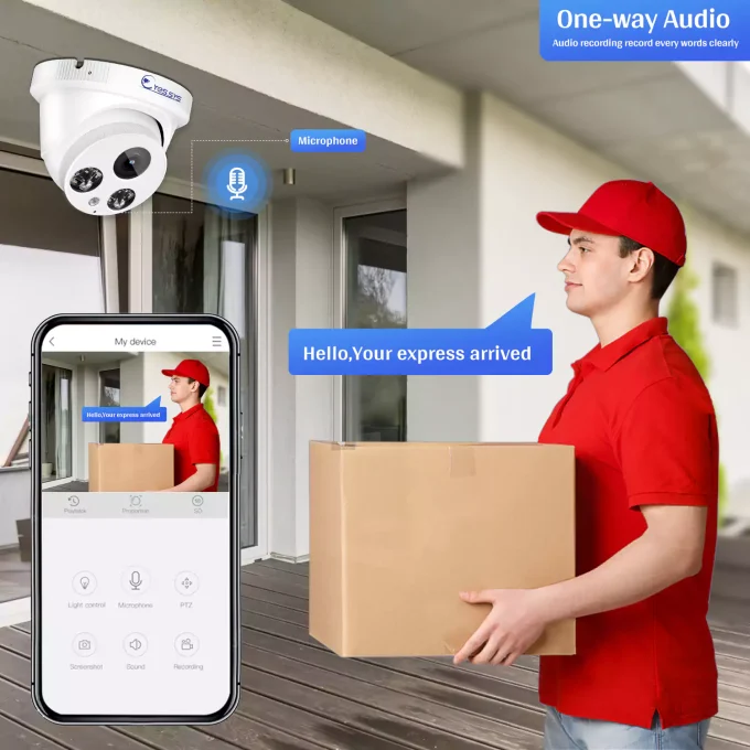 Eyes.sys PoE Security Camera System 4K 8CH NVR+4/6/8Pcs 5MP PoE Cameras(NO HDD) - Image 5
