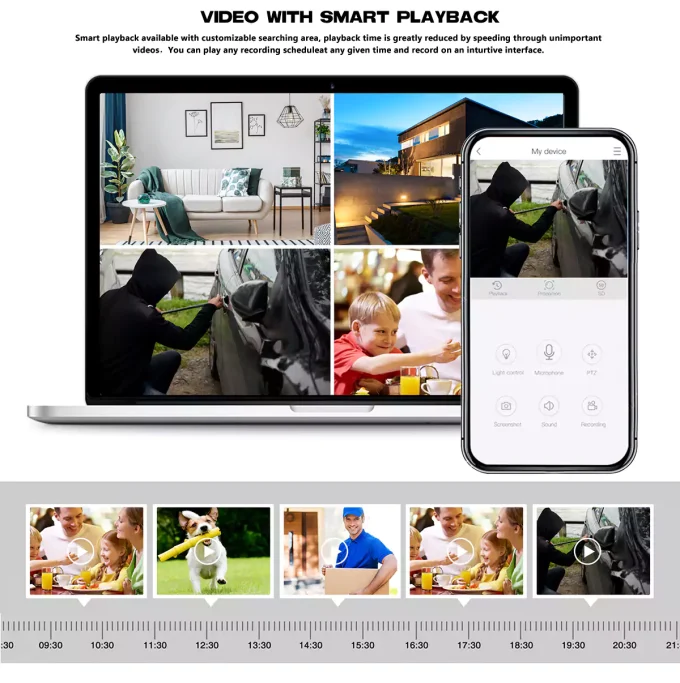 Eyes.sys PoE Security Camera System 4K 8CH NVR+4/6/8Pcs 5MP PoE Cameras(NO HDD) - Image 10