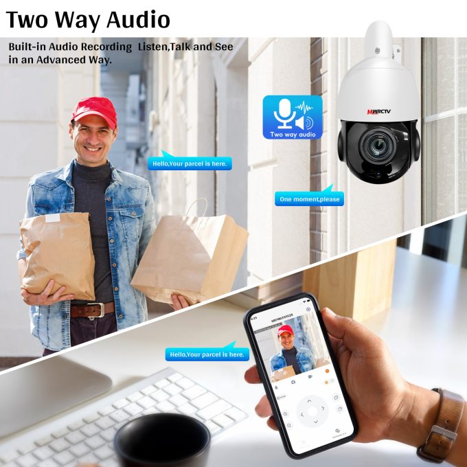 6MP PTZ PoE Security Camera MF831 - Image 3