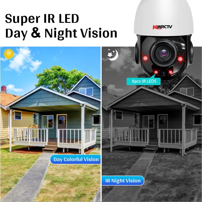 6MP PTZ PoE Security Camera MF831 - Image 4